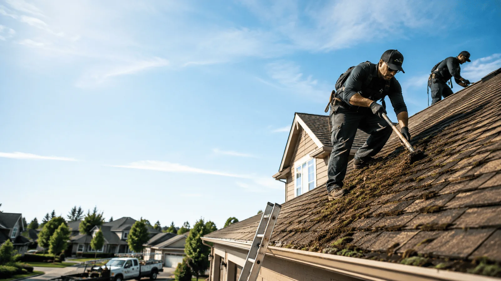 Roof Moss Removal in Irvington, NJ near me